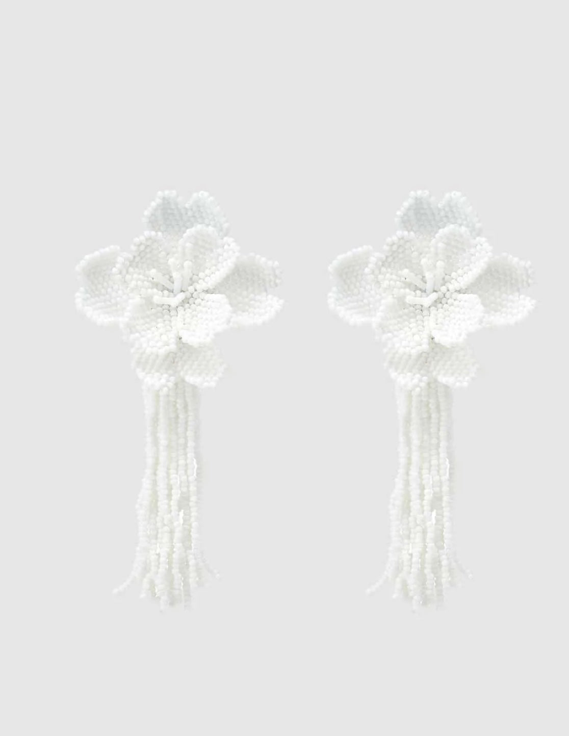 Dinari Jewels - Flower Tassel Earrings