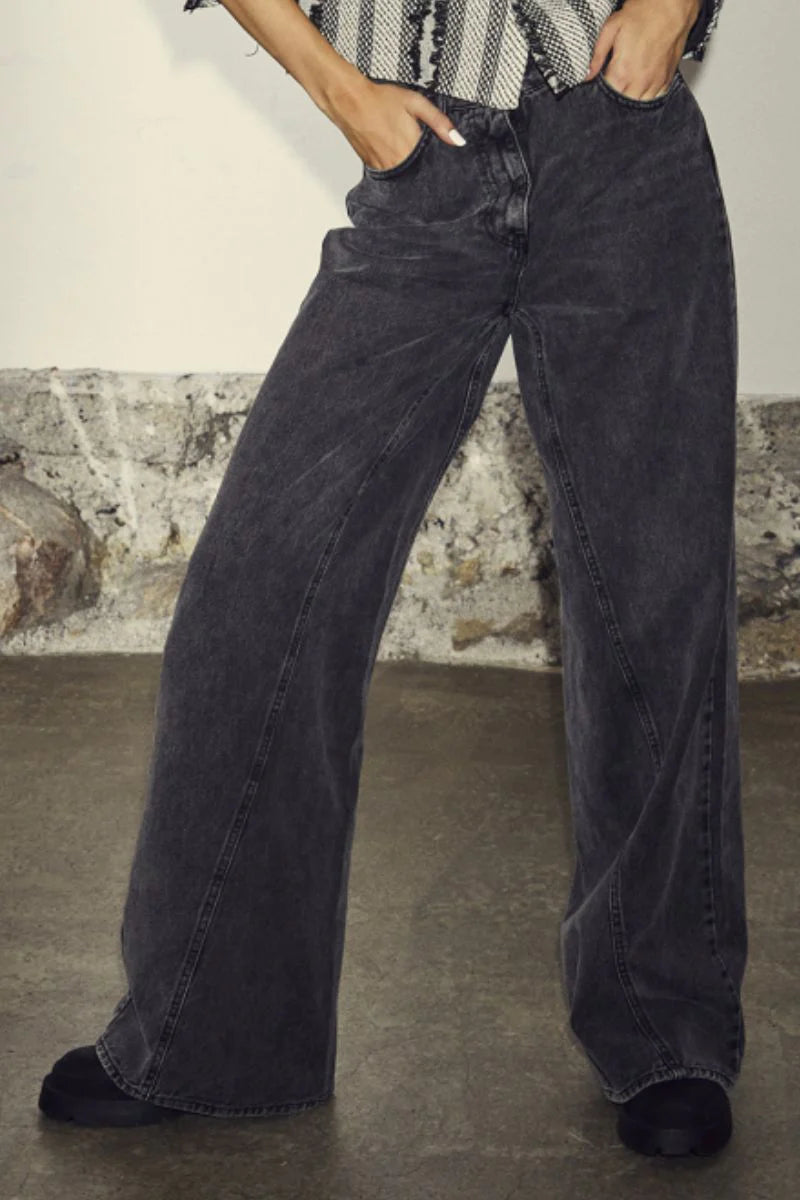 Co’Couture - Vika Wide Seam Jeans
