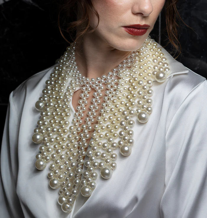 WOS - Panther Pearl Necklace