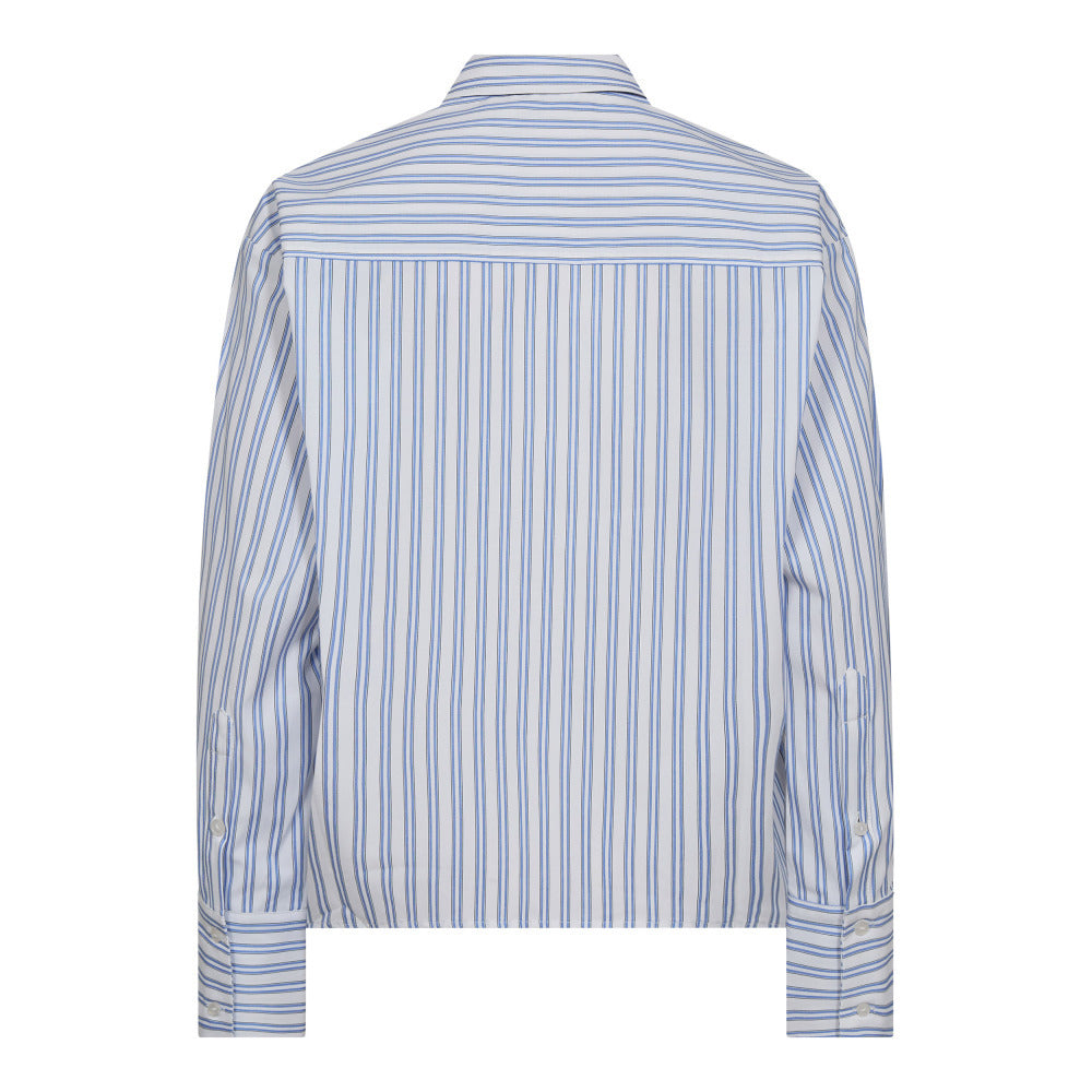 Co'Couture - Devin Stripe Tie Shirt