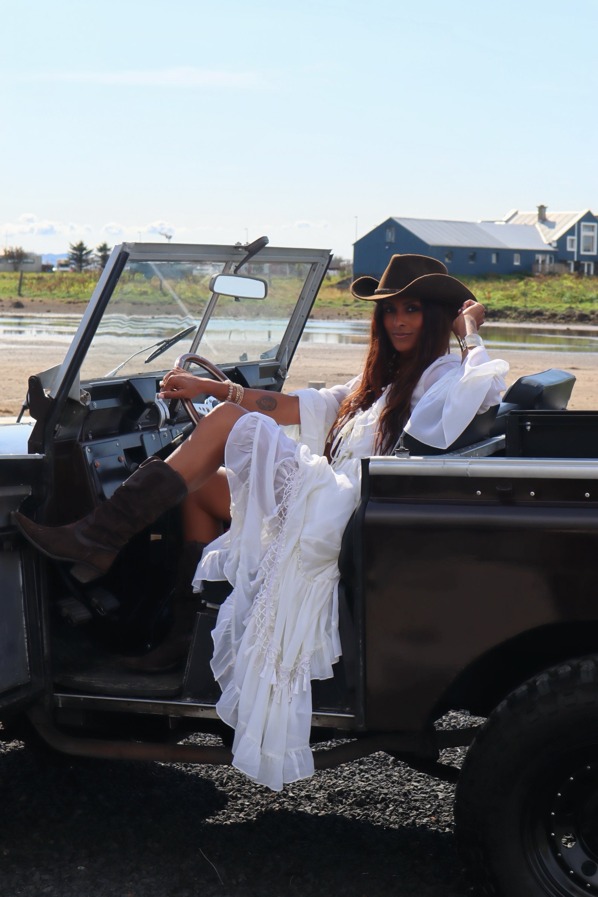 AndreA - Bella Boho Dress Síður