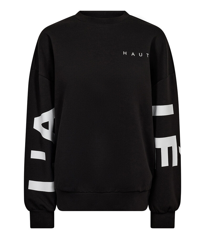 HAUTE L'AMITIÉ - Maxi Split Logo Sweat