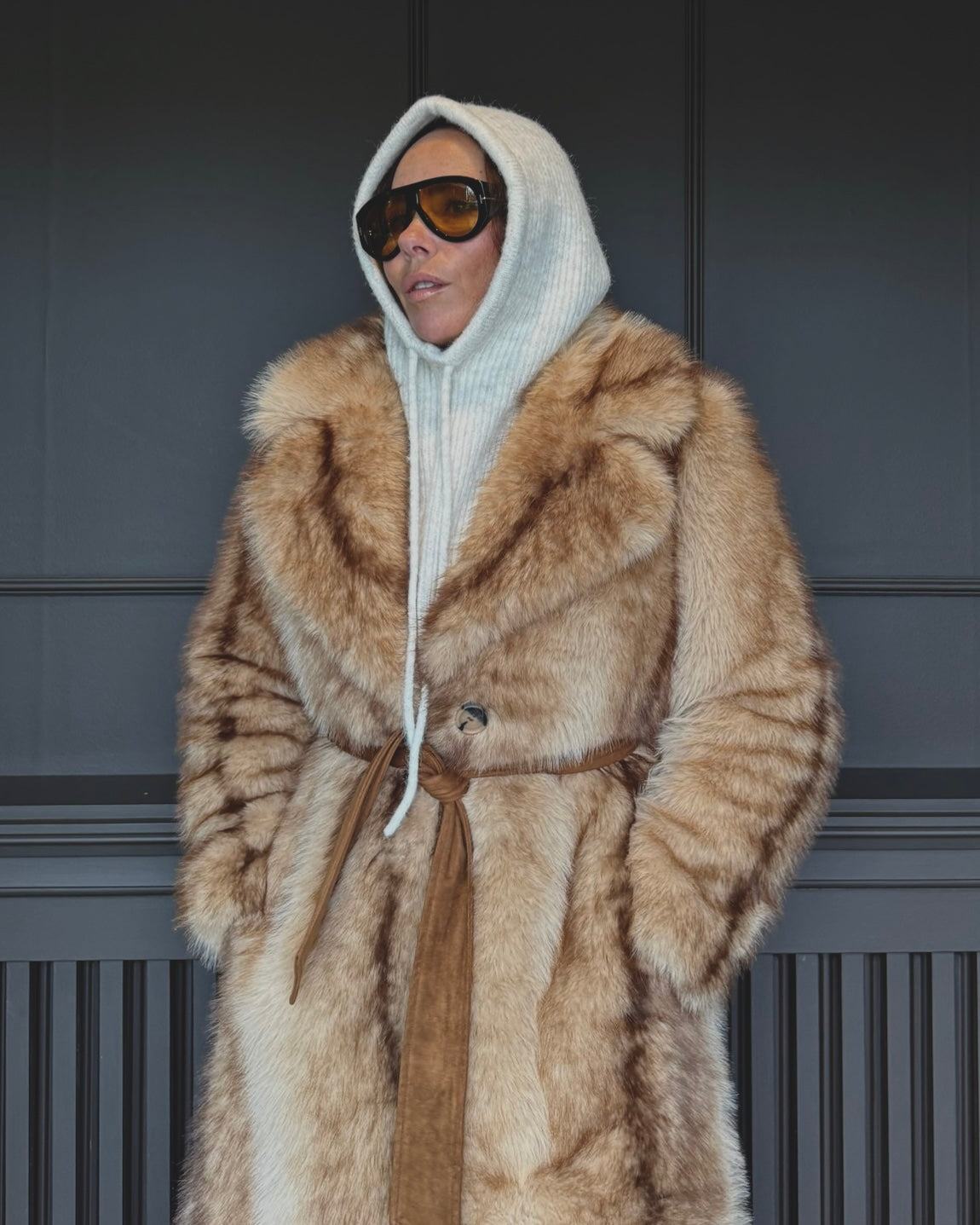 Urban Code London - Chinchilla Coat