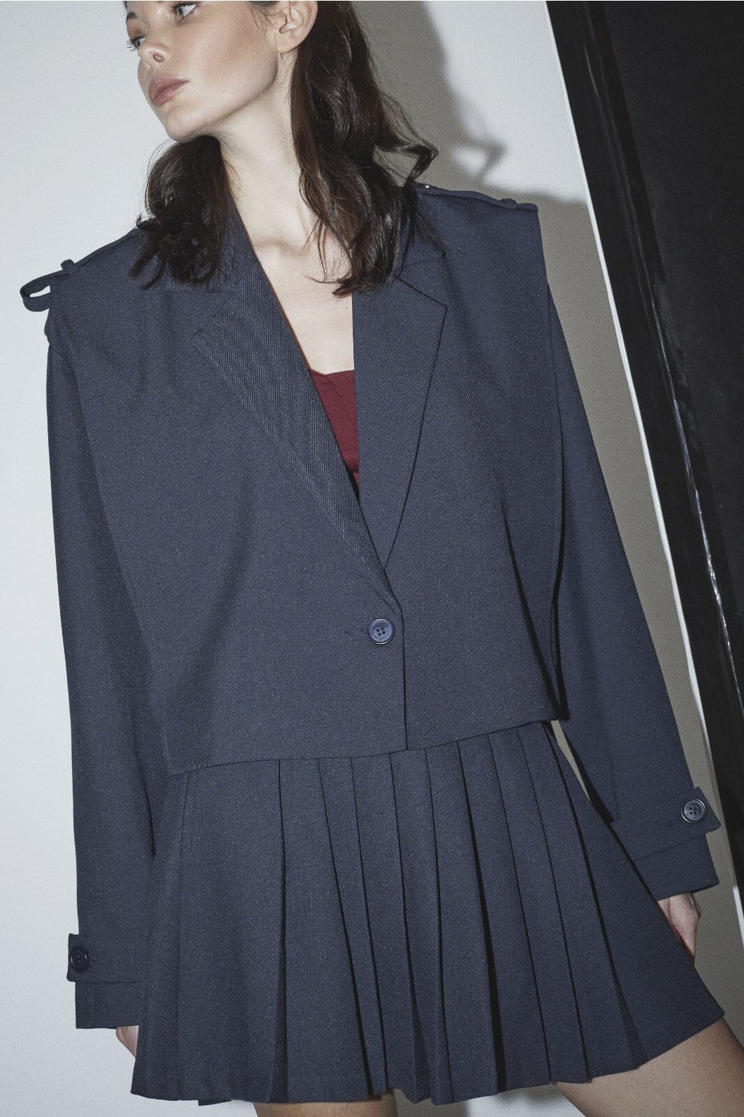 Co'Couture - Marin Plissé Skirt