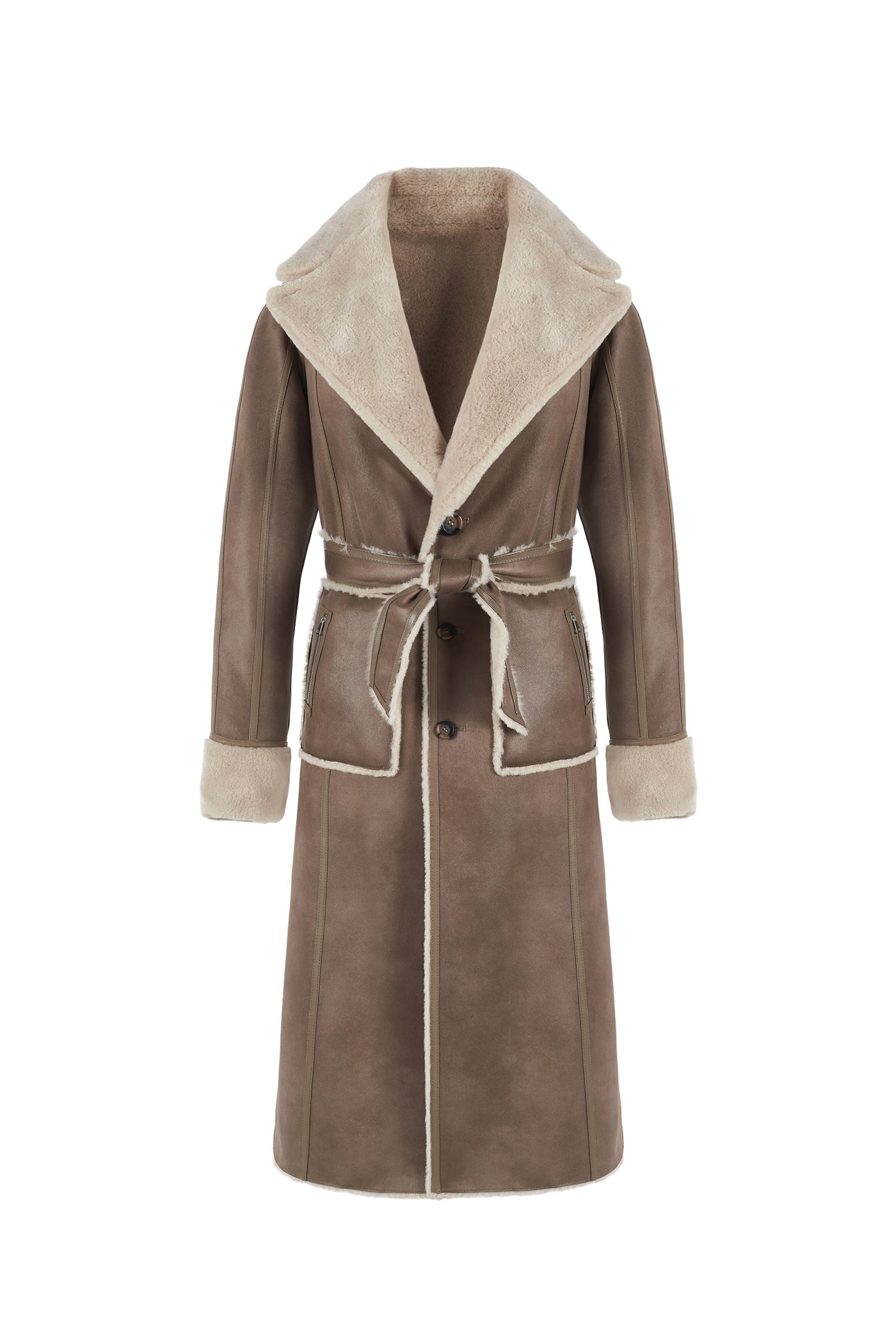 Urban Code London - Reversible Teddy Coat