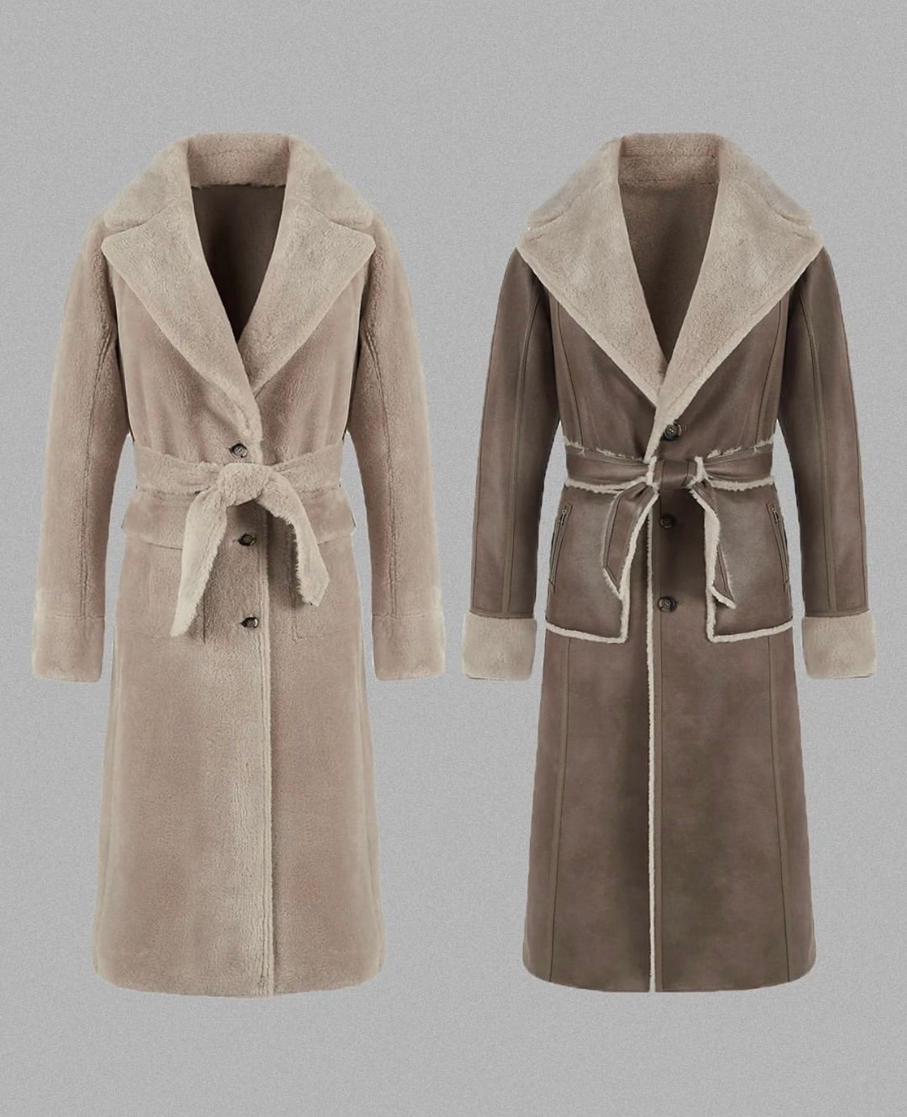 Urban Code London - Reversible Teddy Coat