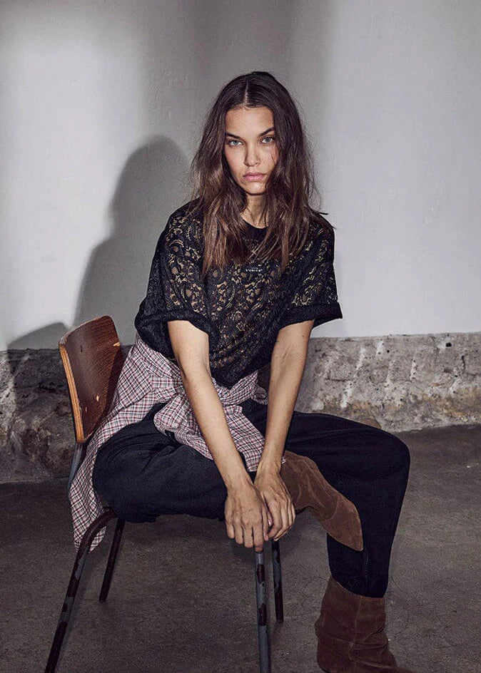 HAUTE L'AMITIÉ - Summer Lace Loose Tee