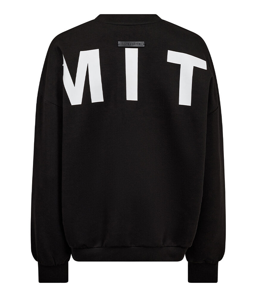 HAUTE L'AMITIÉ - Maxi Split Logo Sweat