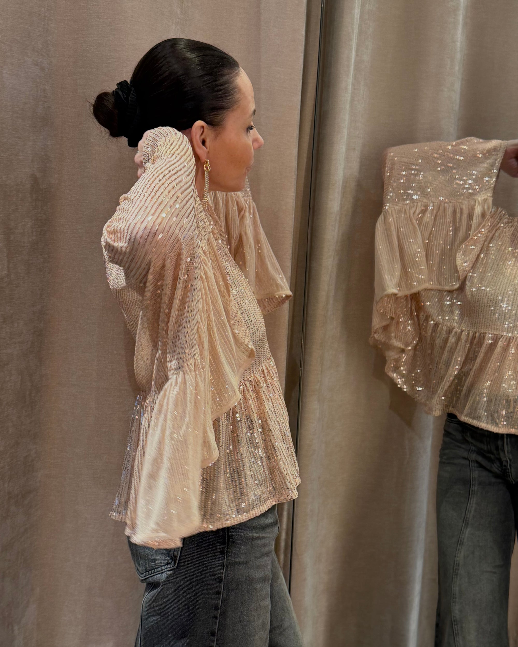 AndreA - Wing Top Sequin