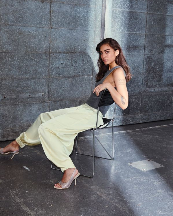 HAUTE L'AMITIÉ - Evita Crop Harem Pant