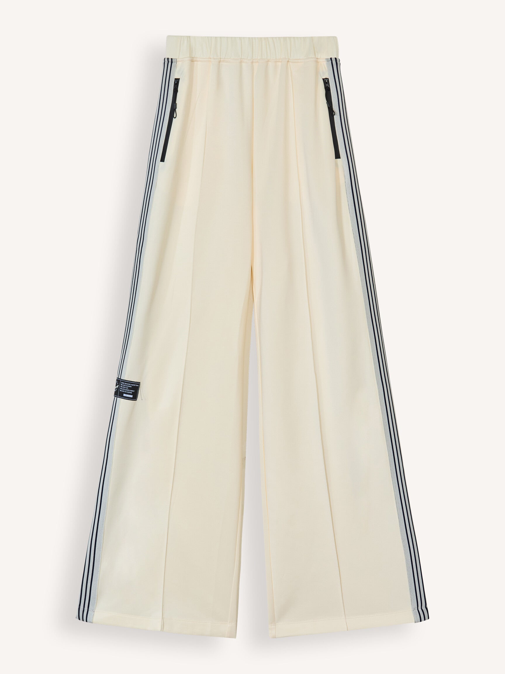 HAUTE L'AMITIÉ - Baggy Track Pants -Regular Length