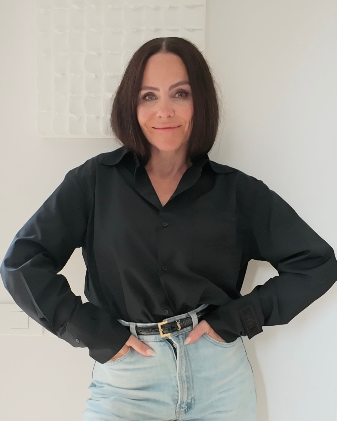 AndreA - Oversized Shirt Long