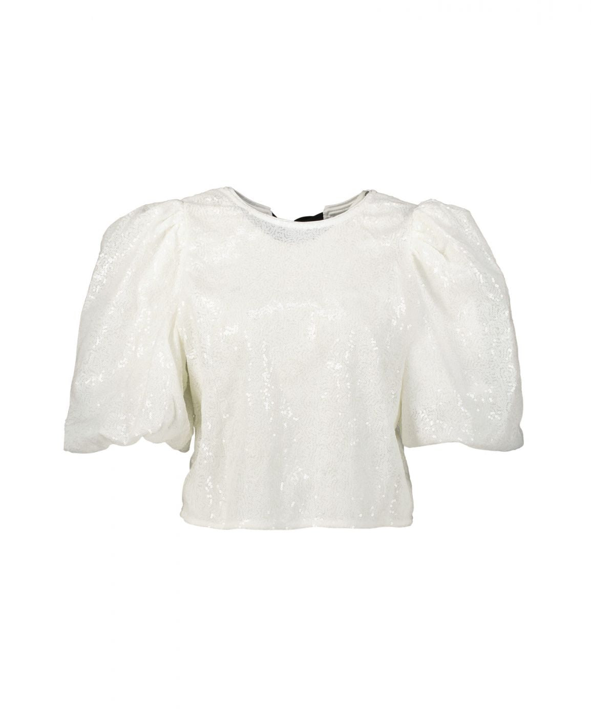 Co'Couture - Stevie Sequin Bow Blouse