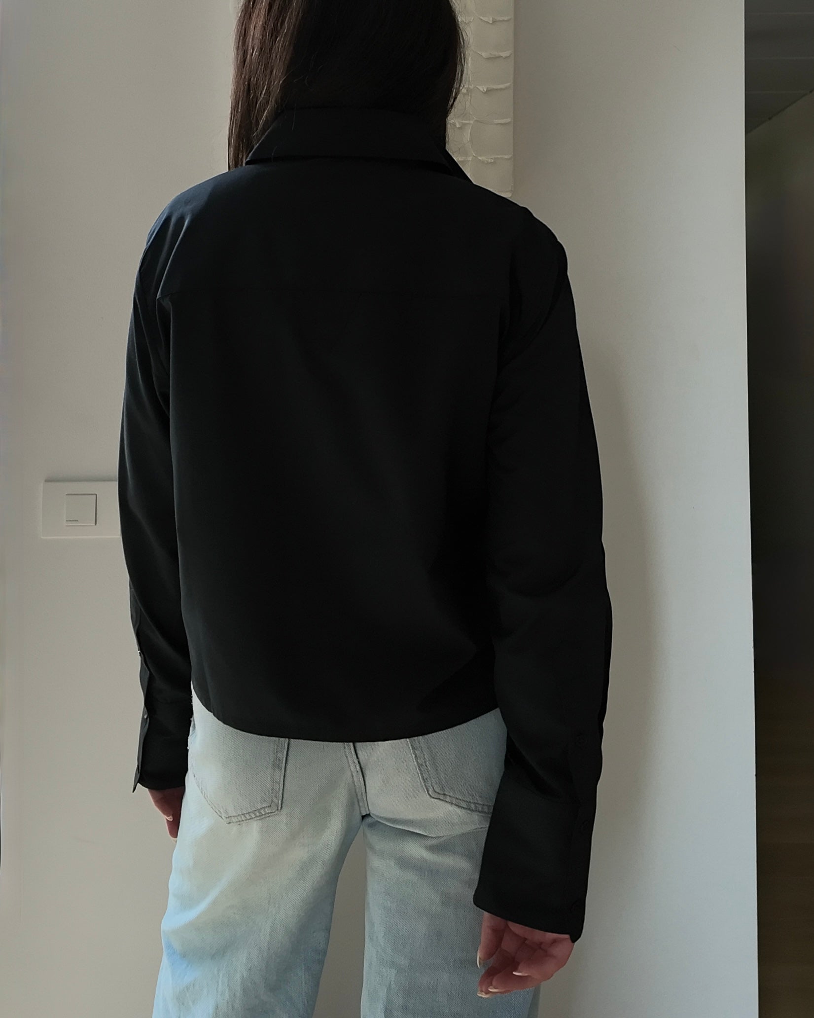 AndreA - Oversized Shirt Cropped