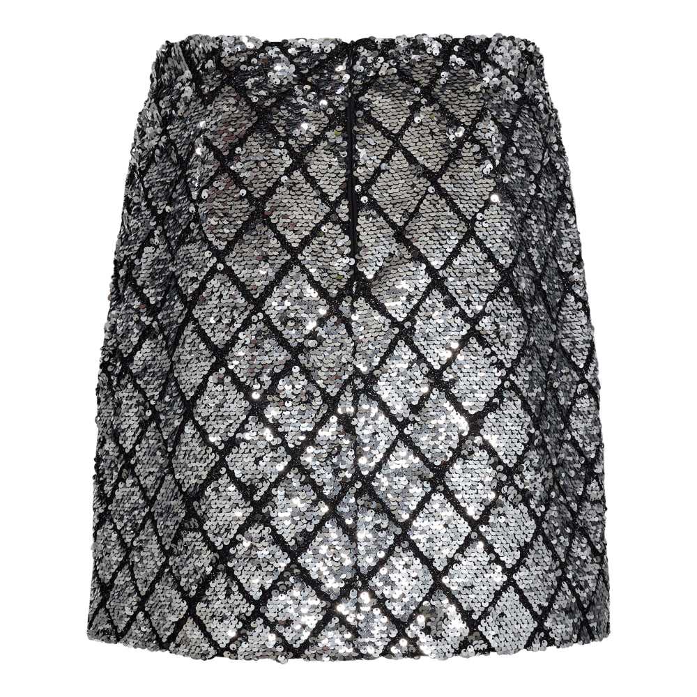 Co'Couture - Cubic Sequin Mini Skirt