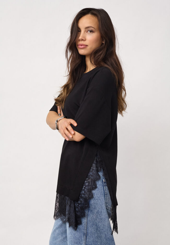 Co'Couture - Larson Mix Lace Tee
