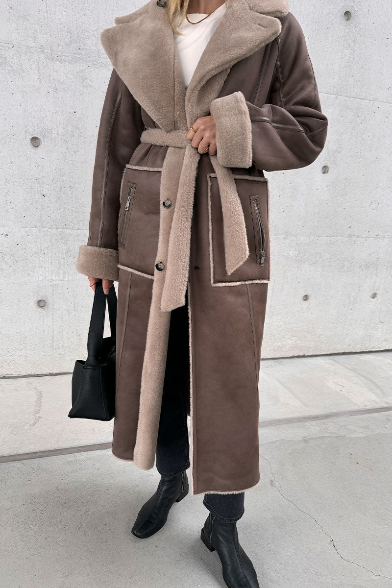 Urban Code London - Reversible Teddy Coat