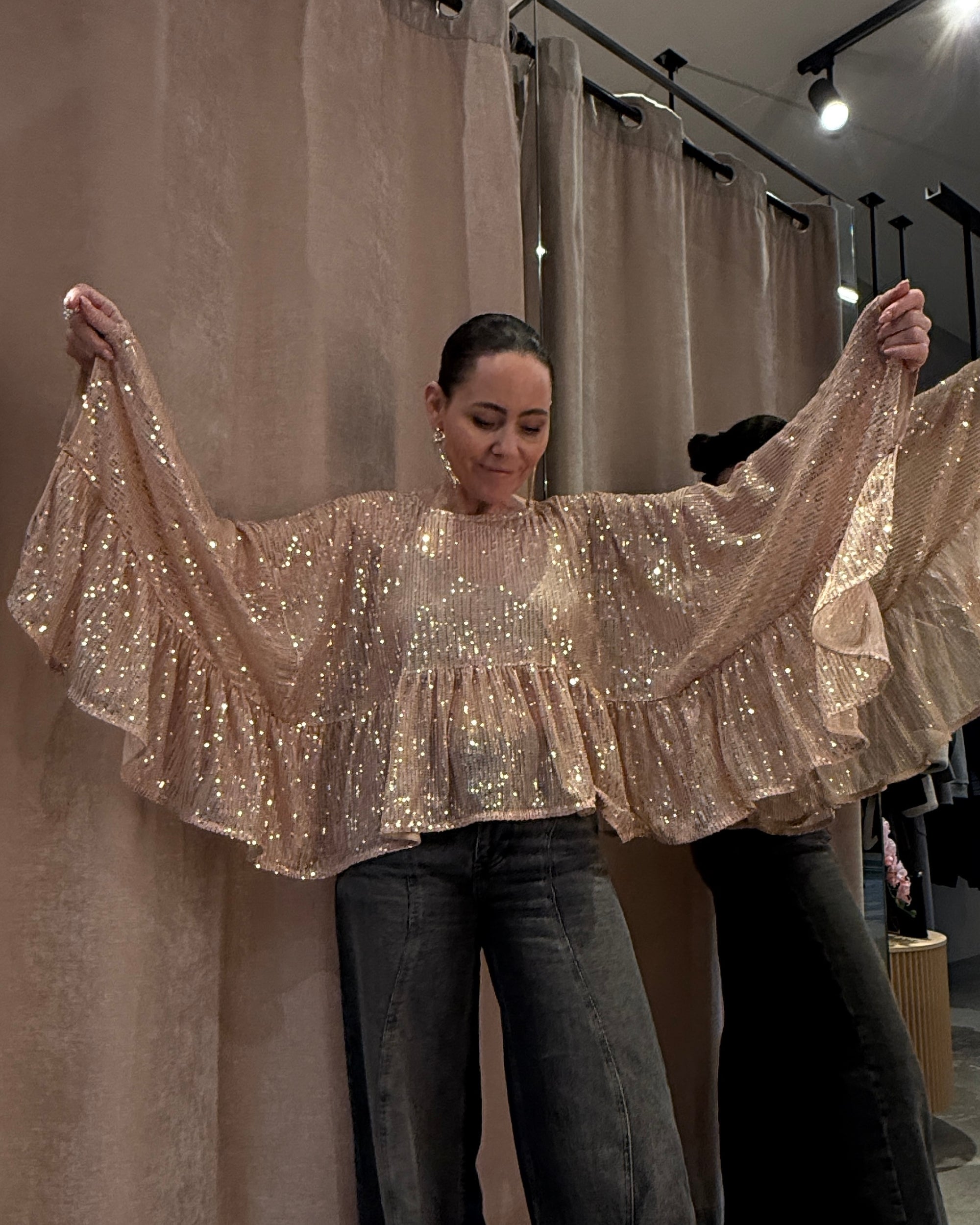 AndreA - Wing Top Sequin