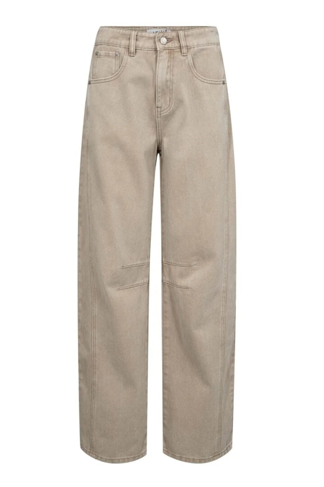 HAUTE L'AMITIÉ - Drew Barrel Panel Jeans Regular