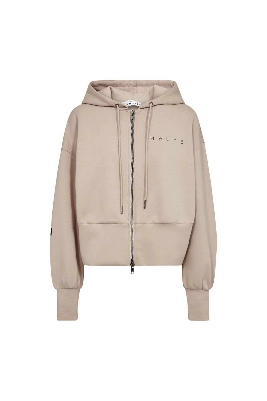 HAUTE L'AMITIÉ - Maxi Split Zip Hoodie