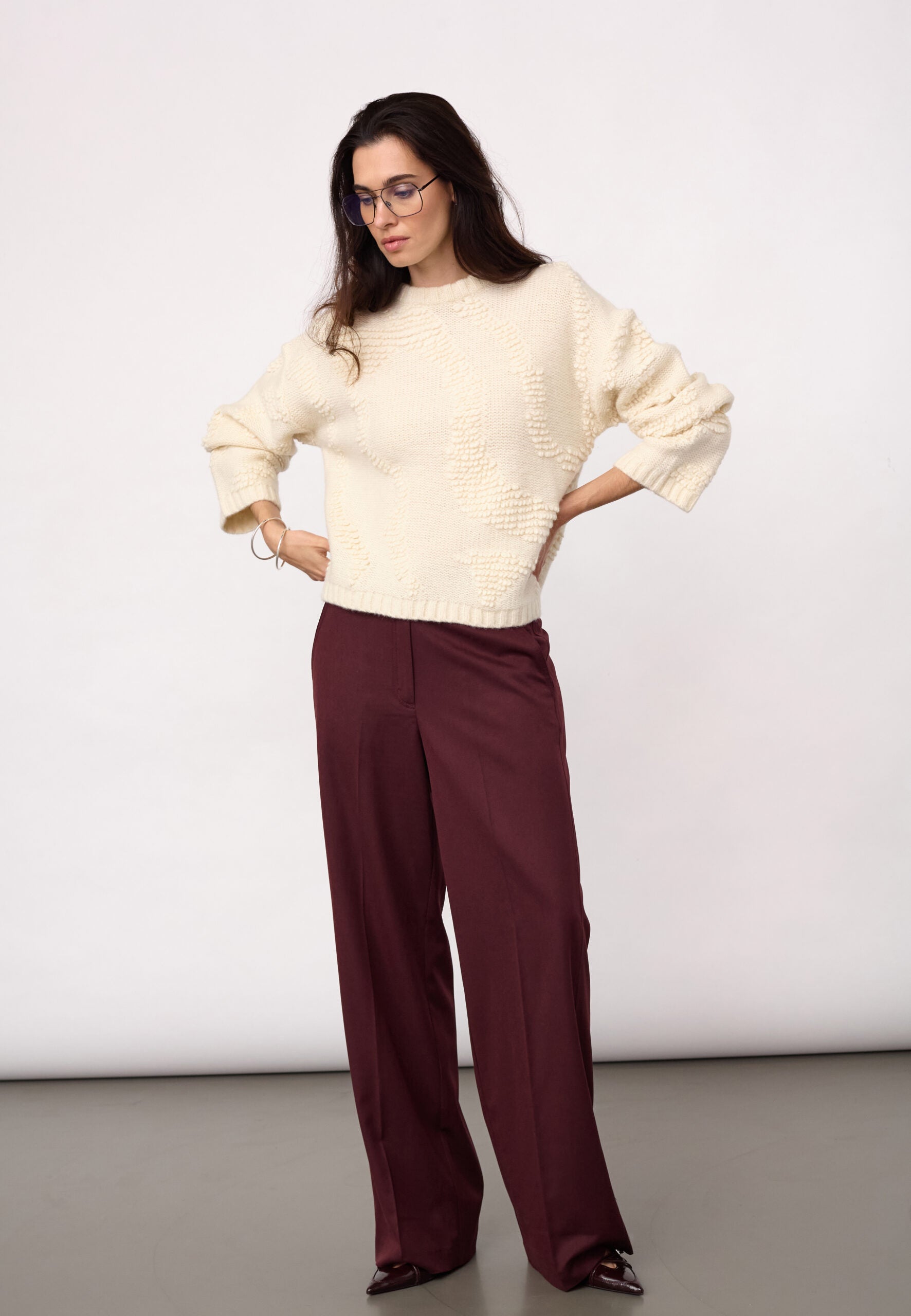 Co'Couture - Fabia O Neck Knit