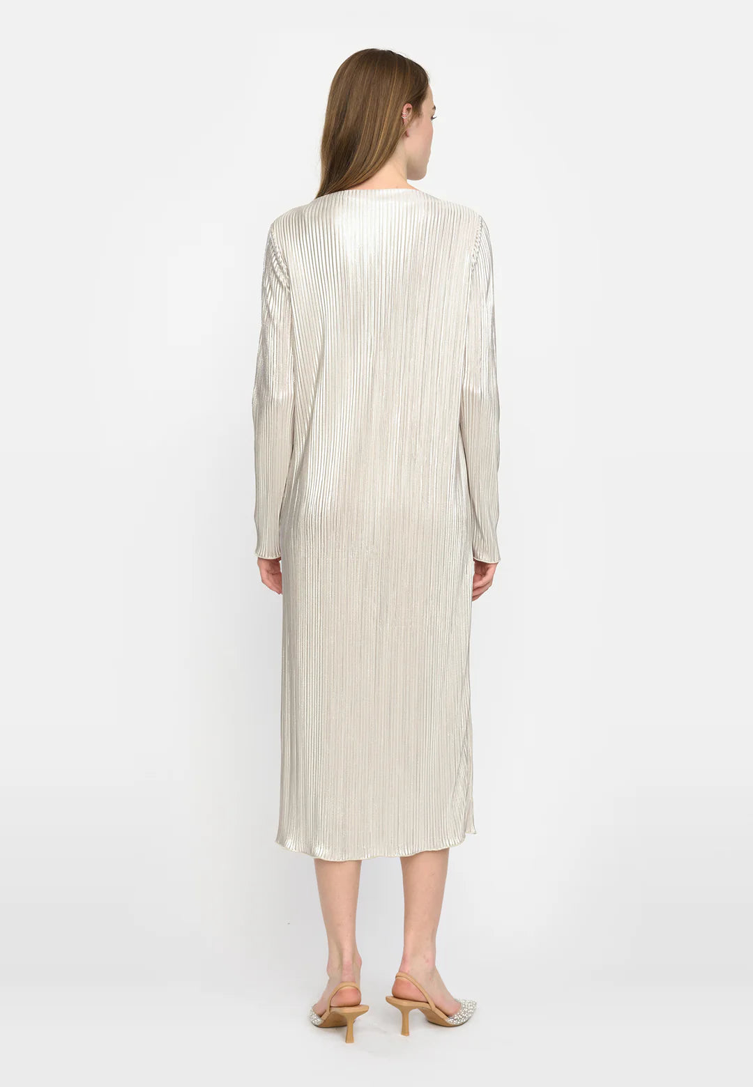 SR - Nevaeh Boat Neck Midi Dress