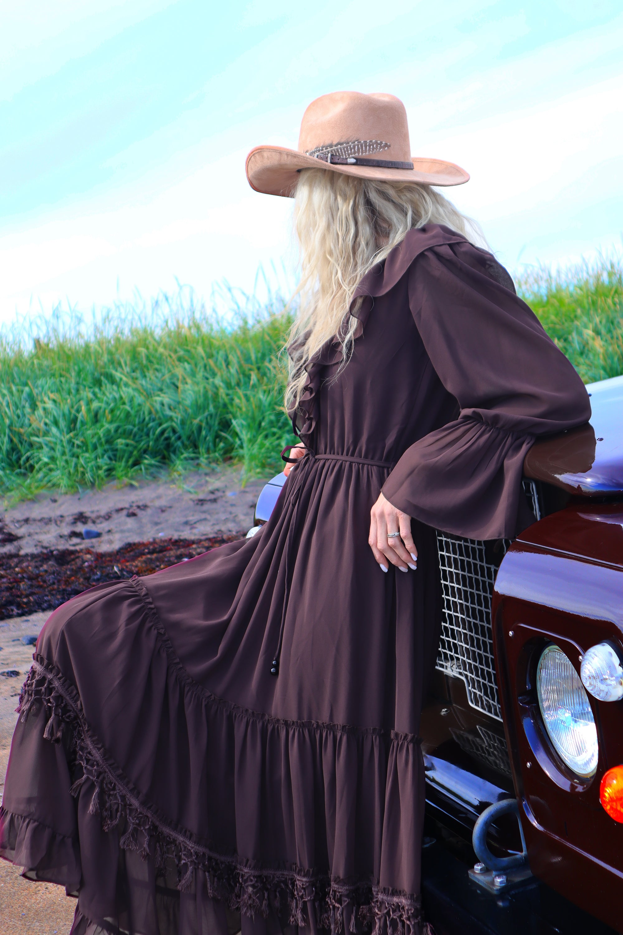 AndreA - Bella Boho Dress Síður