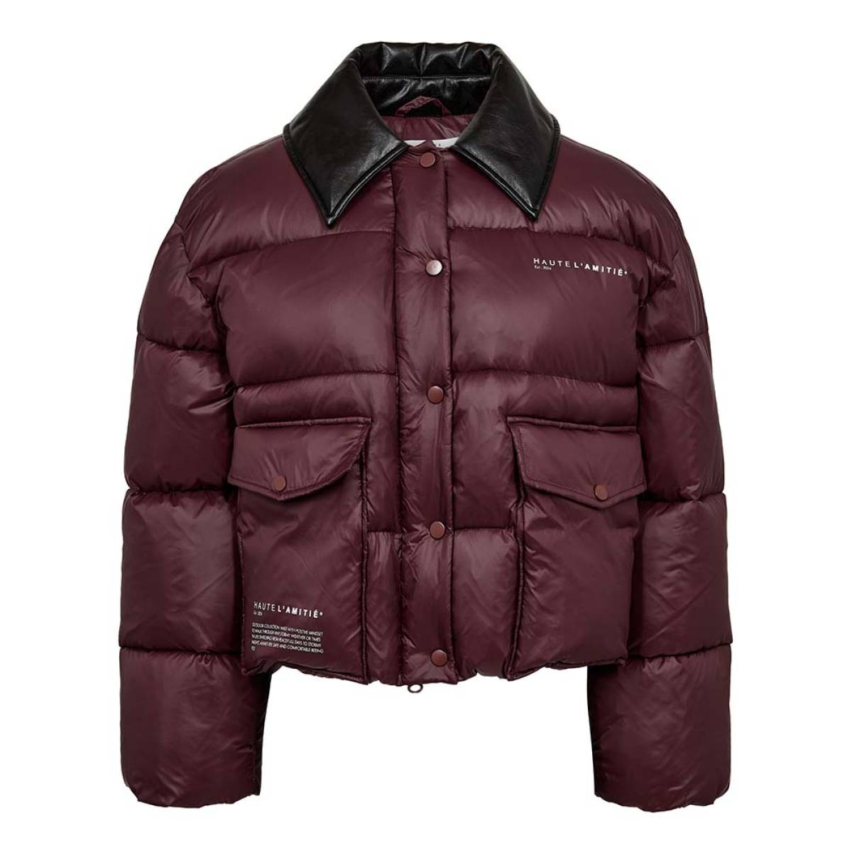 HAUTE L'AMITIÉ - Climb Crop Pocket Jacket