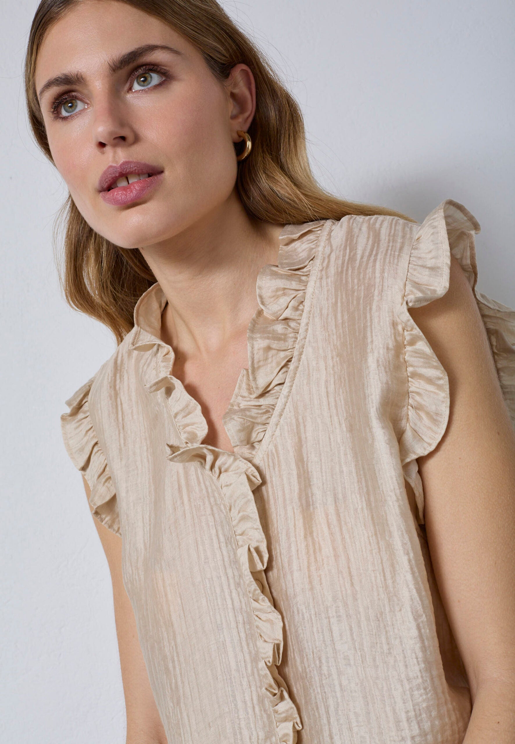 Co'Couture - Tassy Frill Top