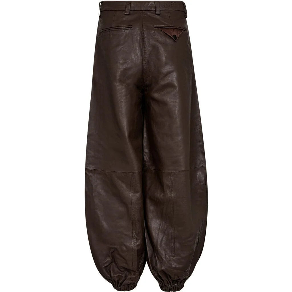 HAUTE L'AMITIÉ - Jasmin Leather Harem Pant