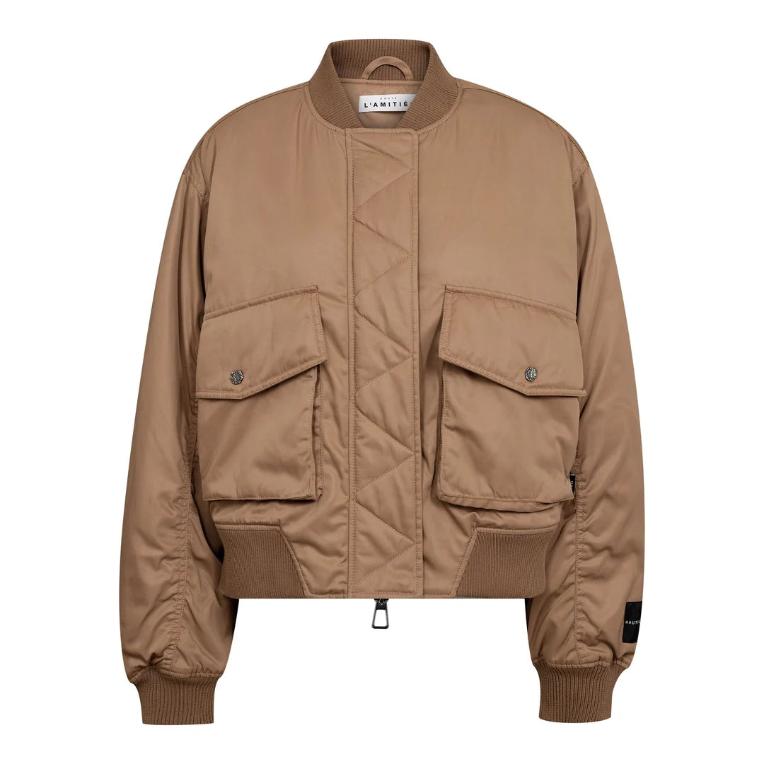 HAUTE L'AMITIÉ - Bailey Zipper Bomber