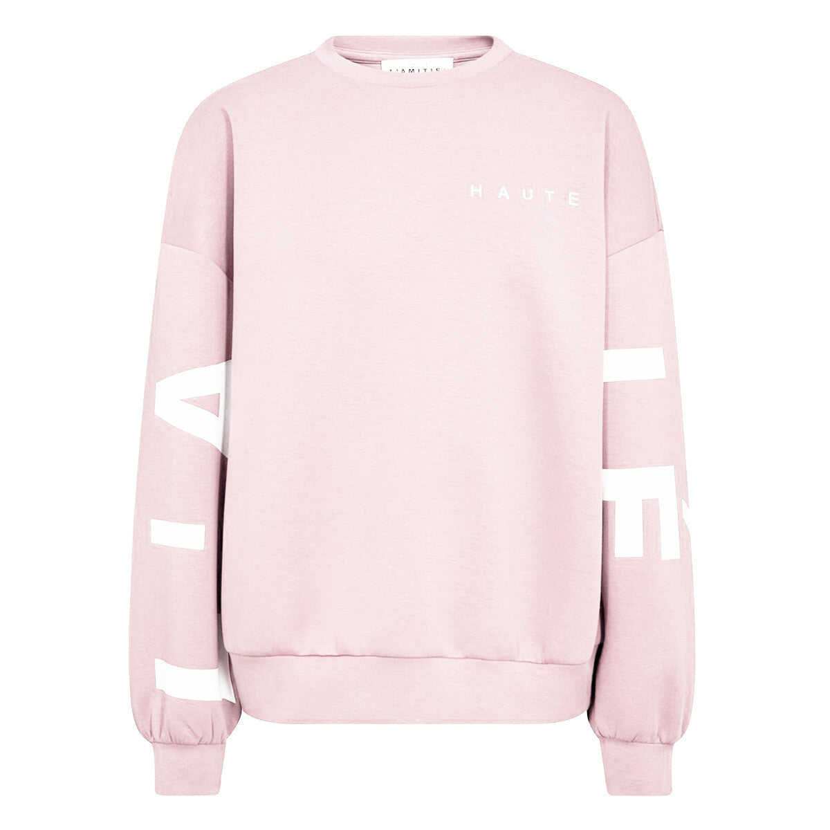 HAUTE L'AMITIÉ - Maxi Split Logo Sweat Colors