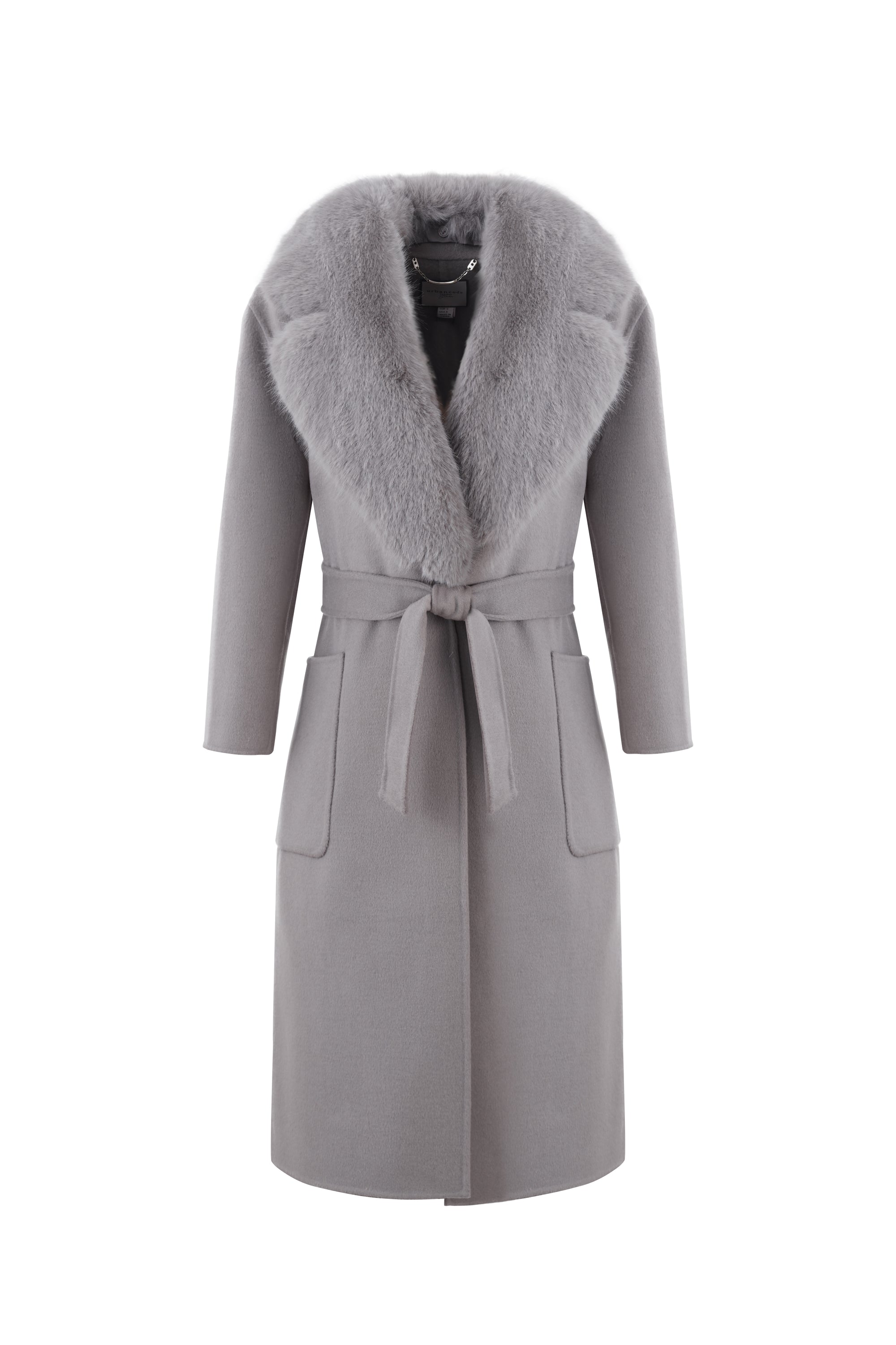 Urban Code London - Reversible Fur Trench Coat