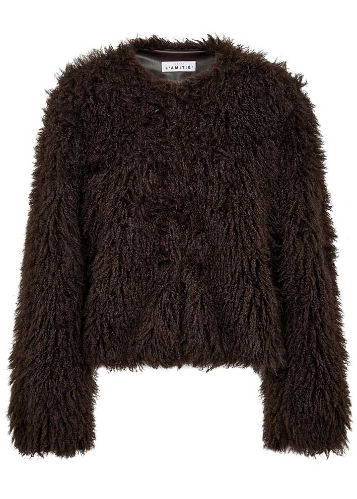 HAUTE L'AMITIÉ - Lagotto Crop Fur Jacket