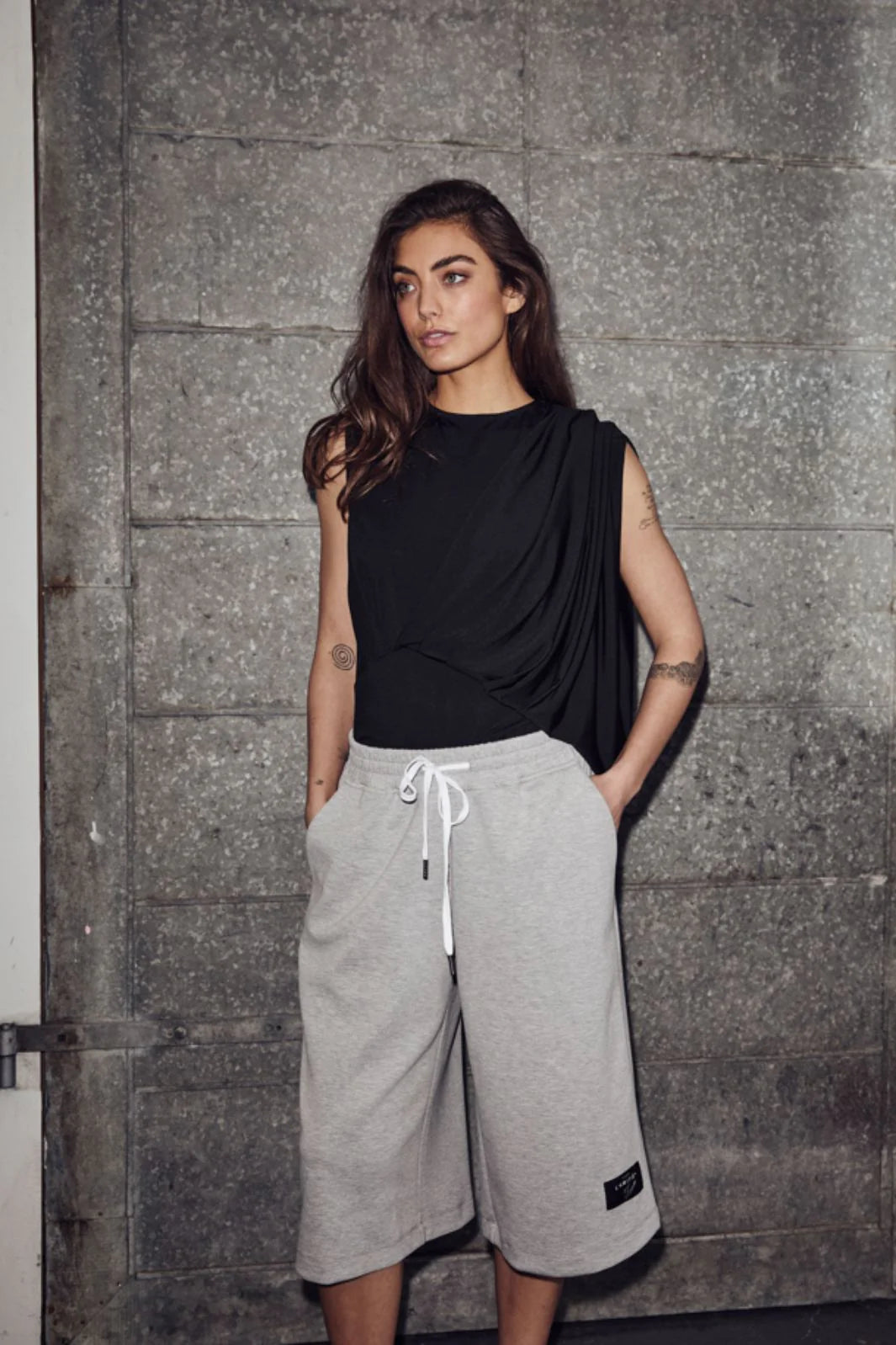 HAUTE L'AMITIÉ - Maxi Sweat Bermuda