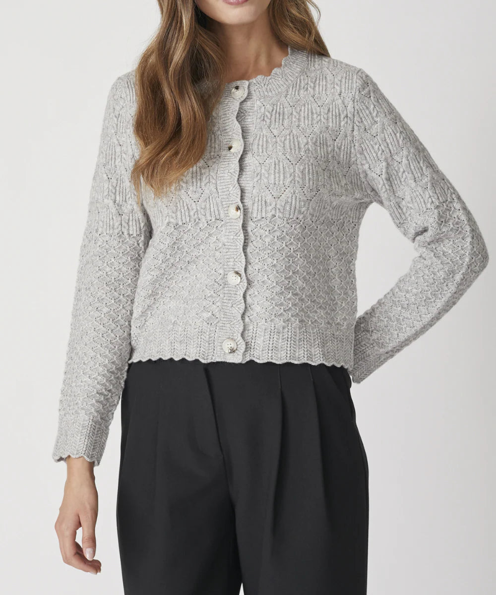 Co' Couture - Pointelle Cardigan