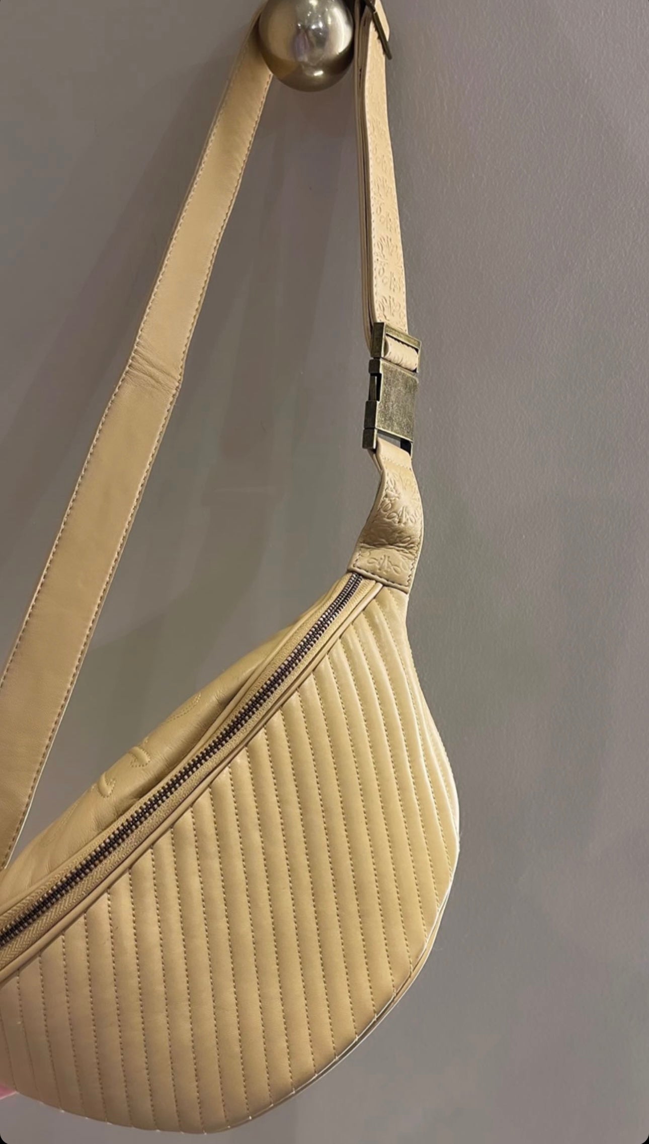 andrea maxi bum bag and mini backpack Leather Fanny
