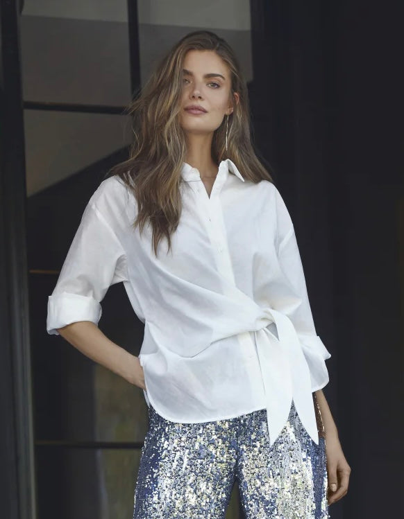 Co'Couture - Idina Tie Shirt