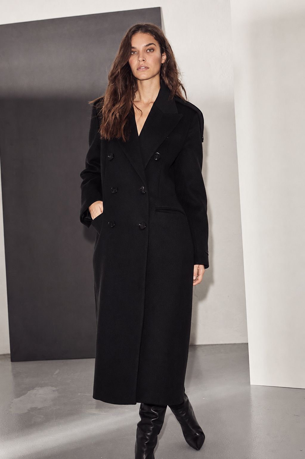 HAUTE L'AMITIÉ - Lida Tailor Wool Coat