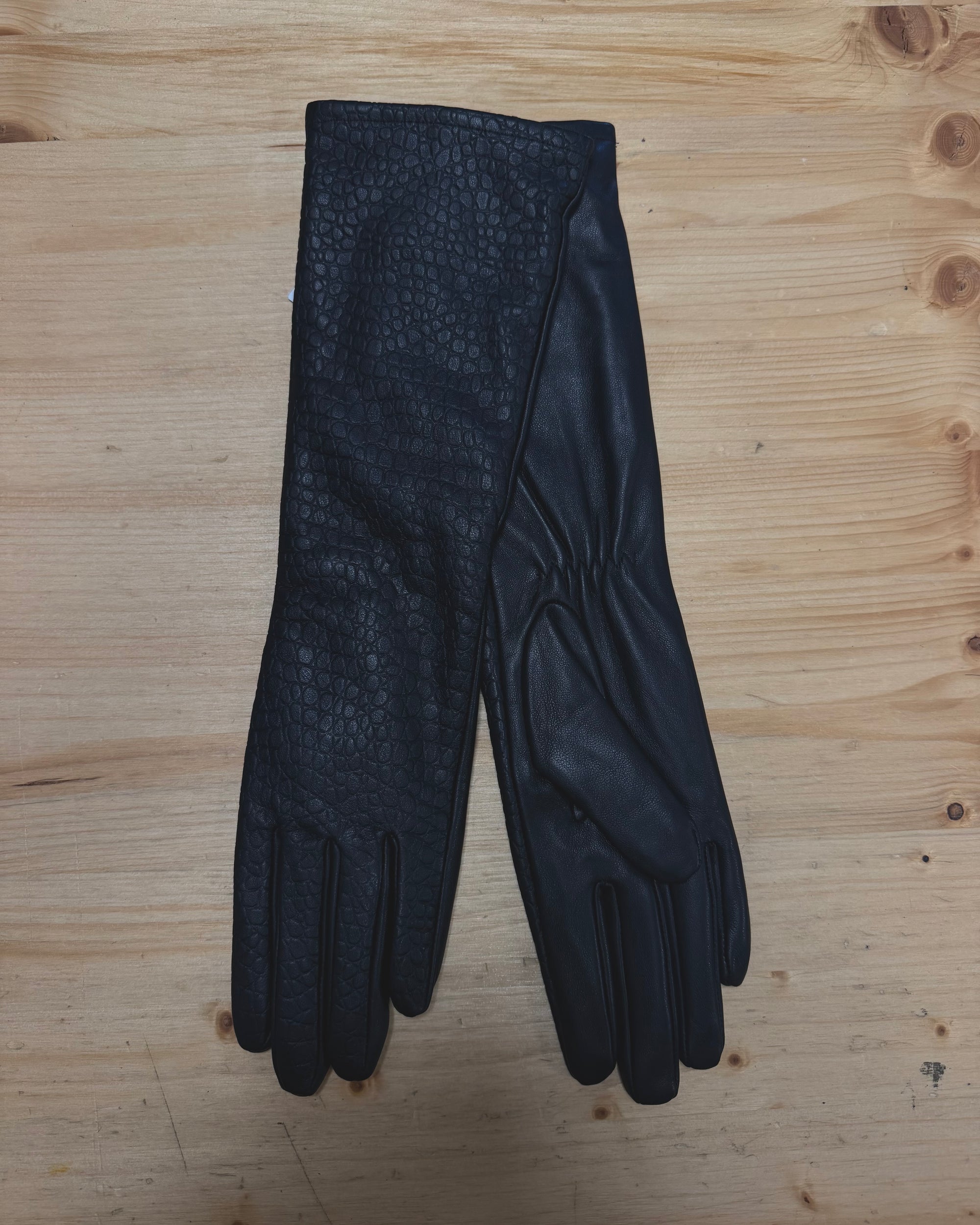 mbyM - Holy Leather Gloves Croco
