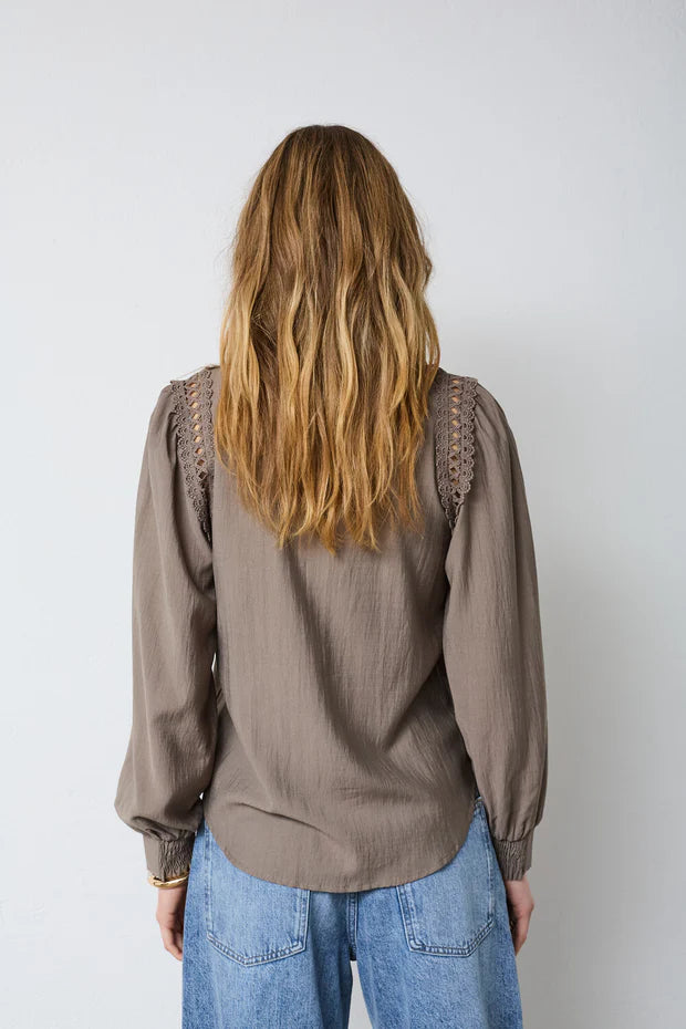 Co'Couture - Notis Lace V - Shirt