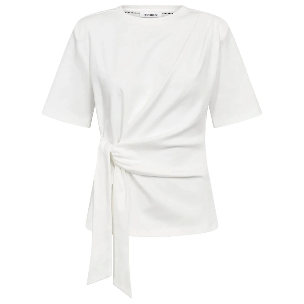 Co'Couture - Oriane Pleat Tie Tee