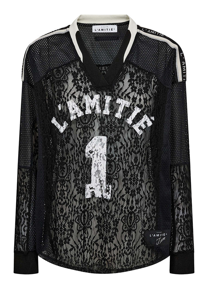 HAUTE L'AMITIÉ - Lace Football V - Blouse