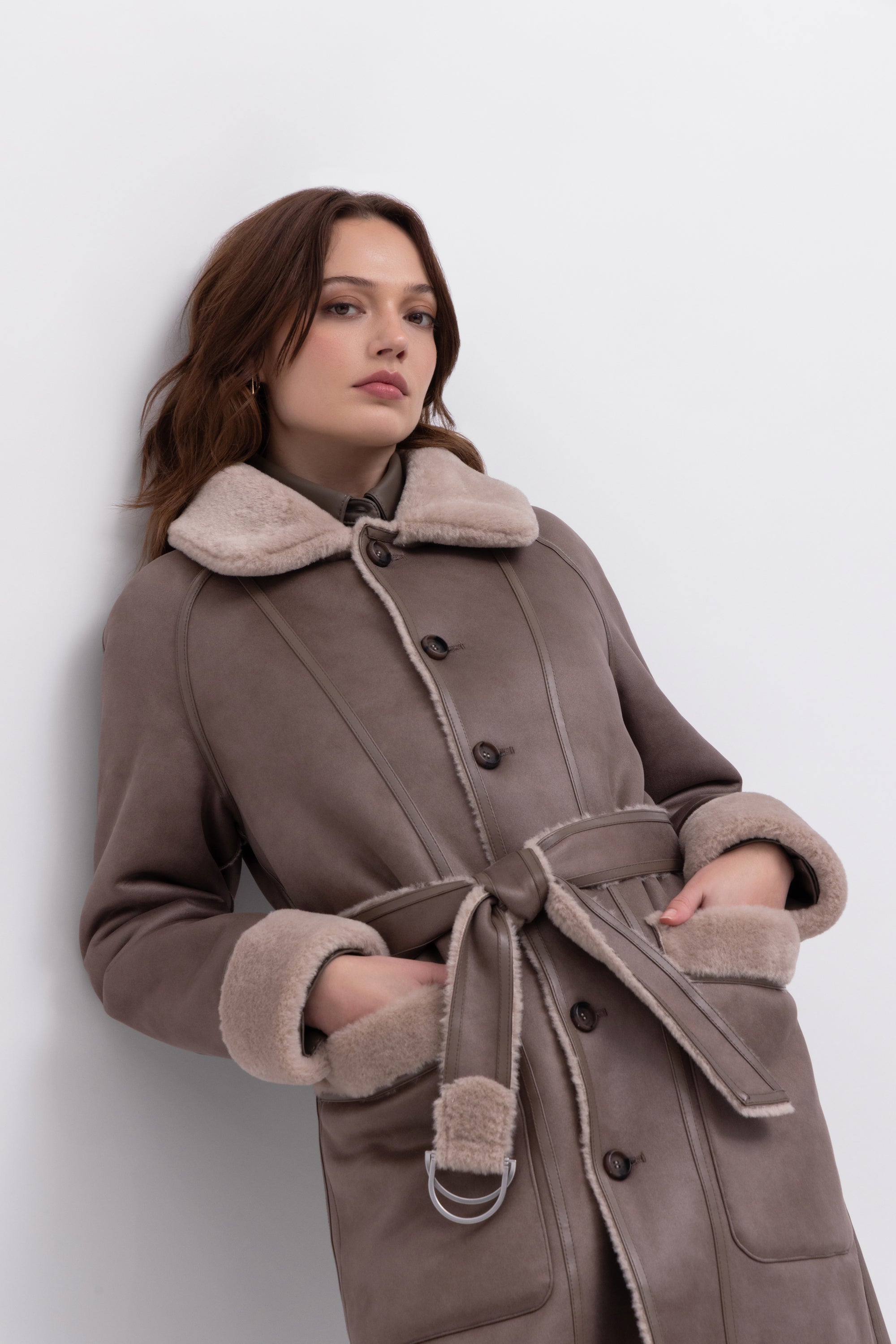 Urban Code London - Reversible Teddy Coat