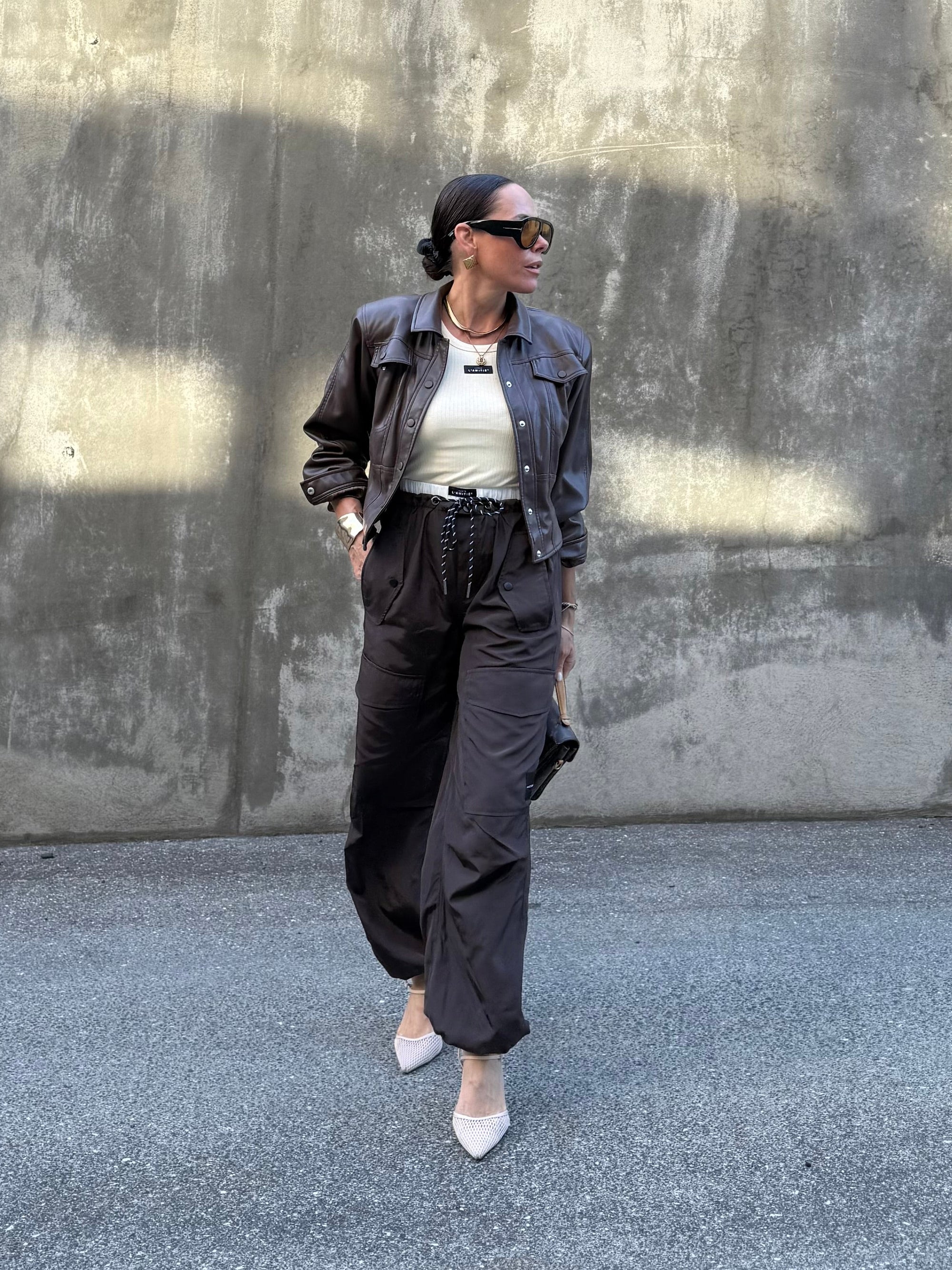 HAUTE L'AMITIÉ - Cargo Pull On Trouser Regular Length