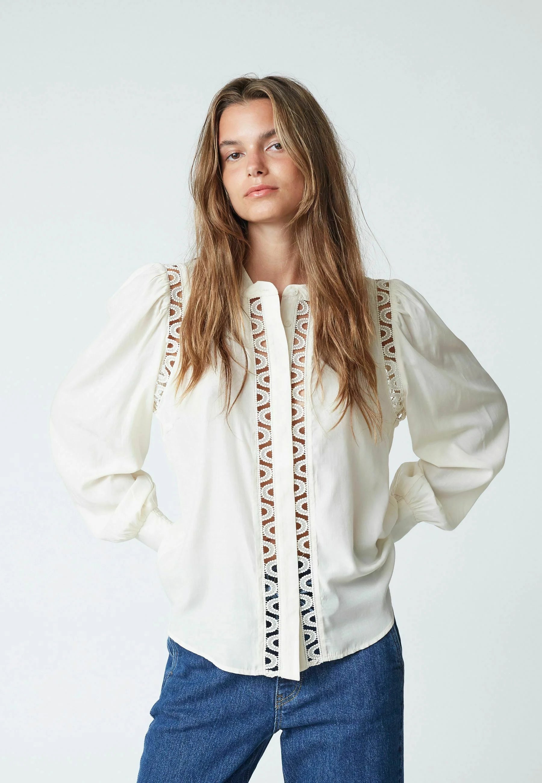 Co'Couture - Aila Lace Shirt