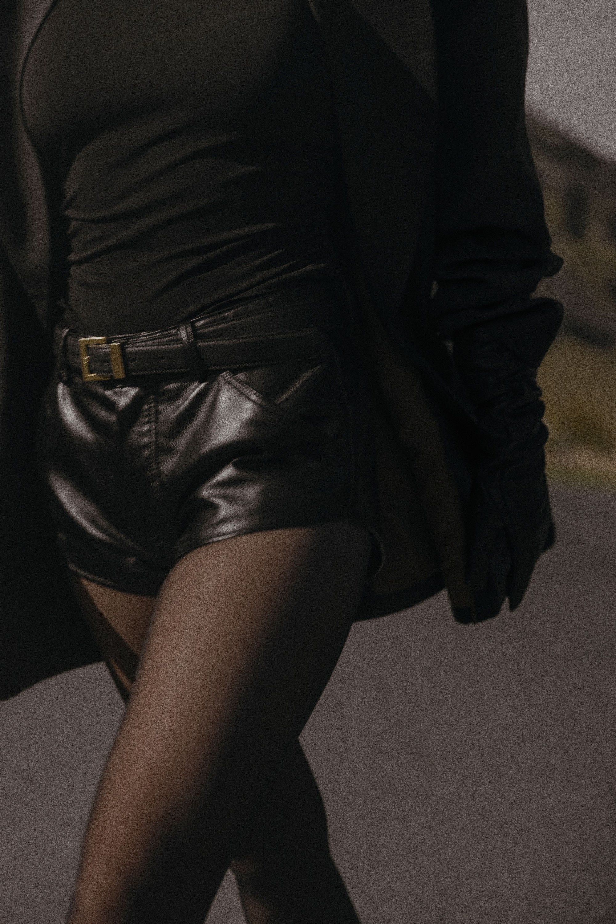 AndreA x Ástrós Trausta - JIVE Pleather Shorts