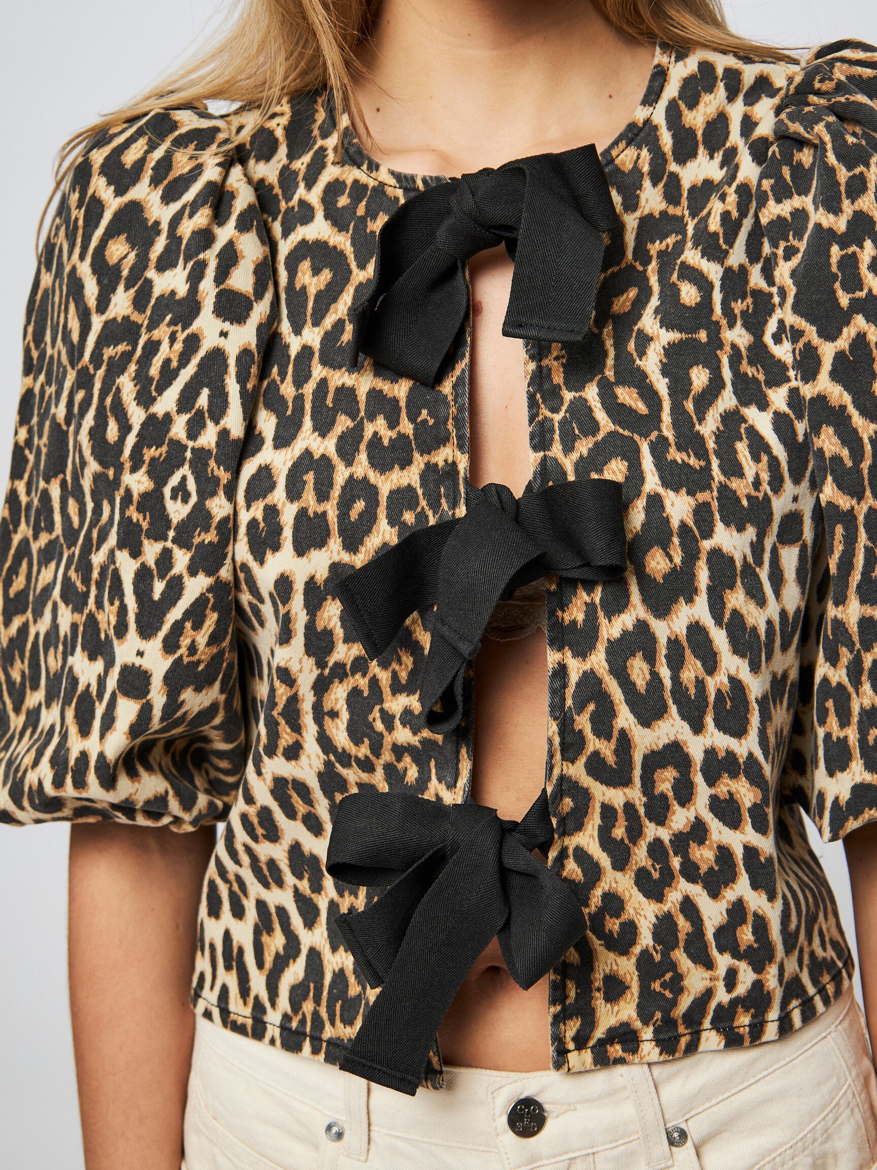 Co’Couture - Leo Bow Blouse