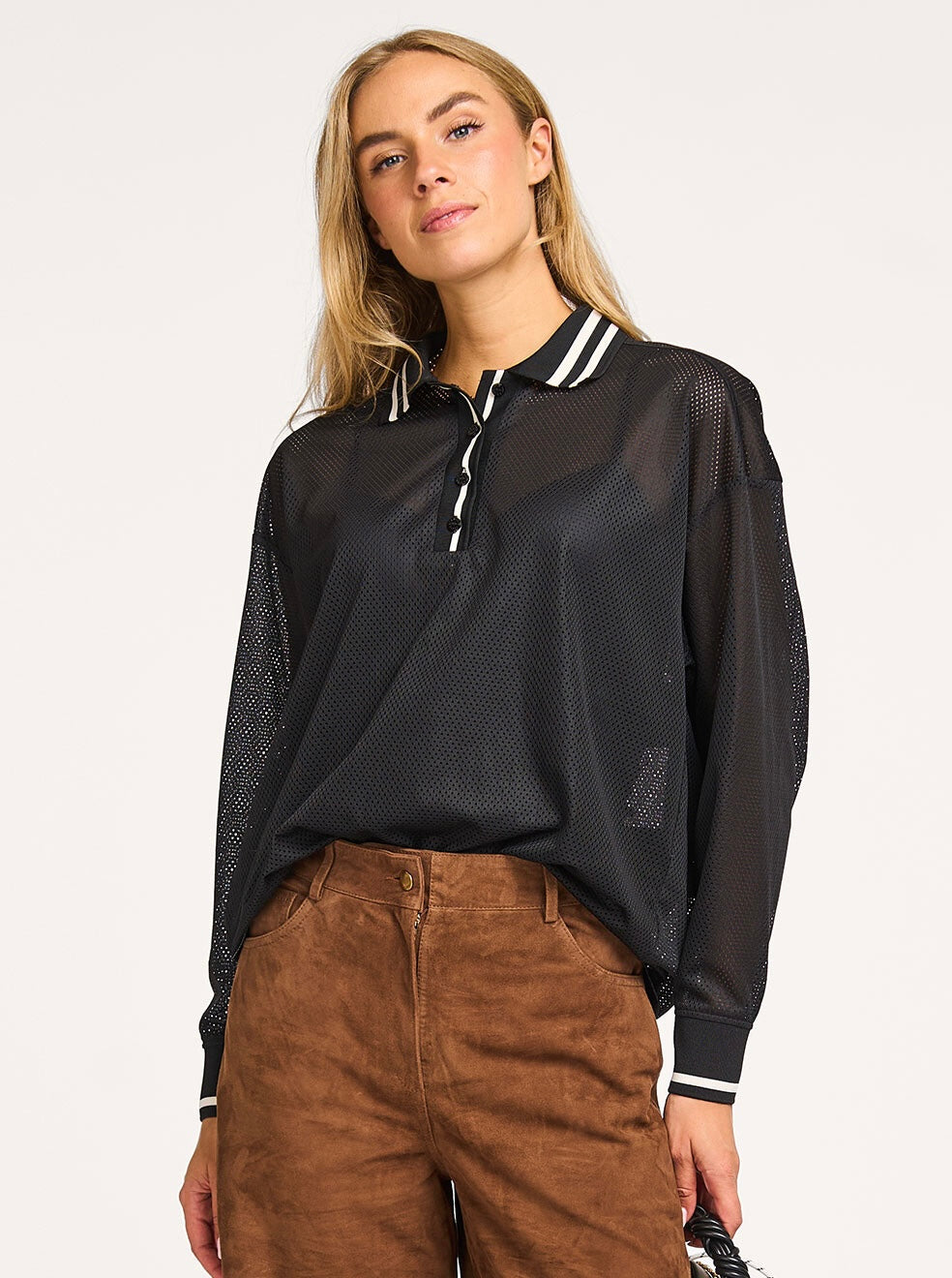 HAUTE L'AMITIÉ - Drift Polo Blouse