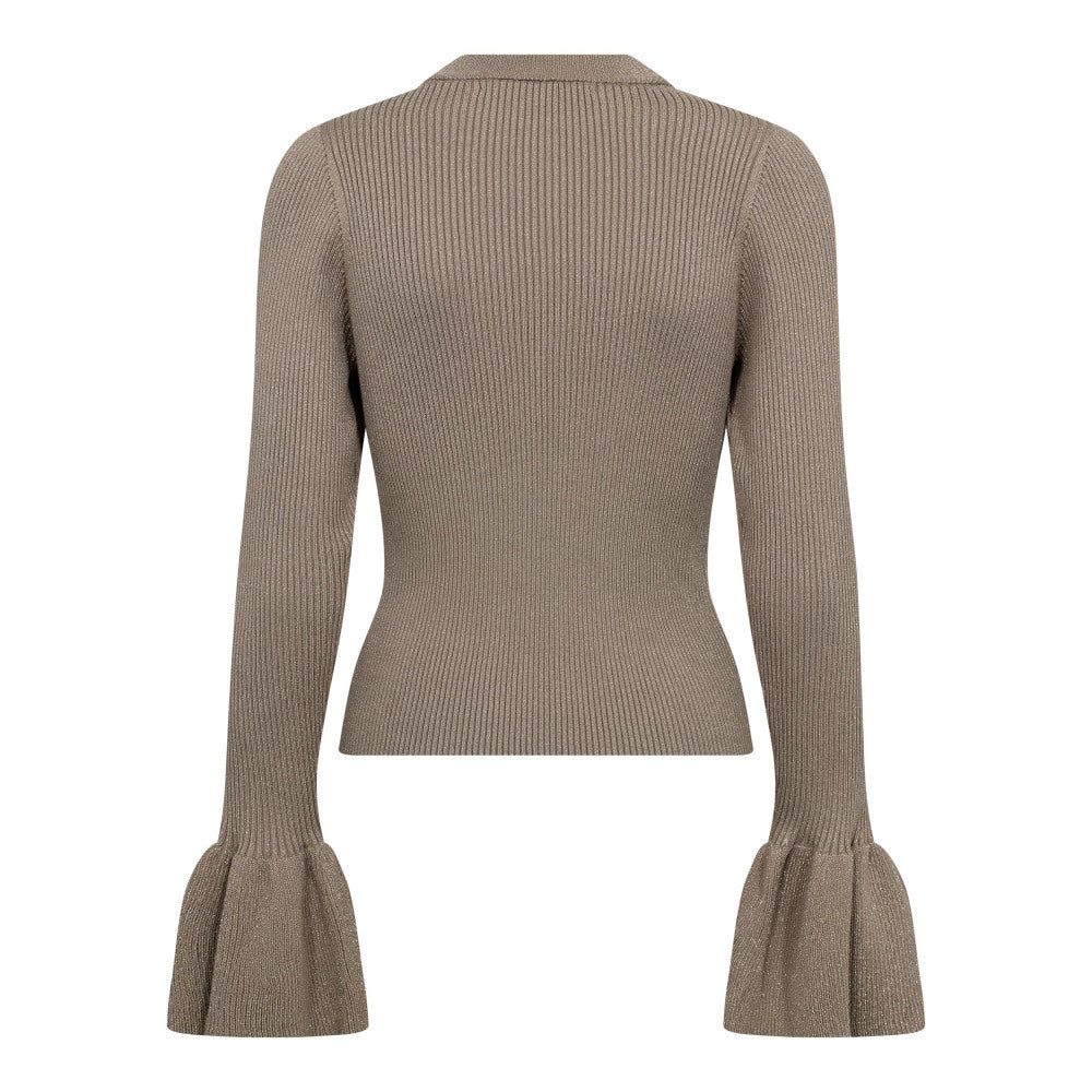 Co'Couture - Balin Lurex Turtleneck Knit